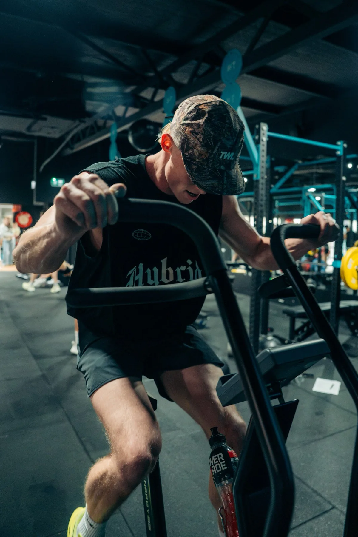 BFT Leichhardt members training on cardio equipment