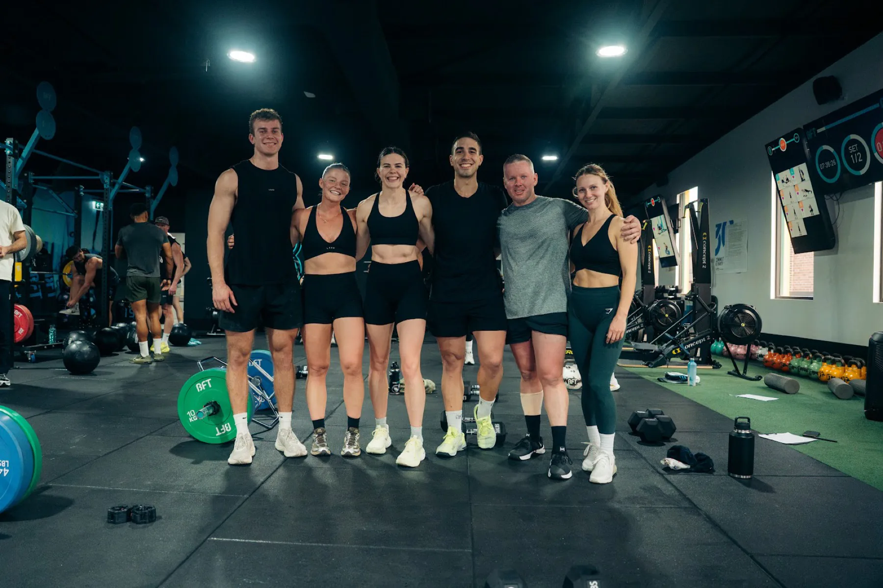 Six BFT Leichhardt members together after a session